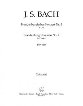Brandenburgisches Konzert Nr. 2 F-Dur BWV 1047 