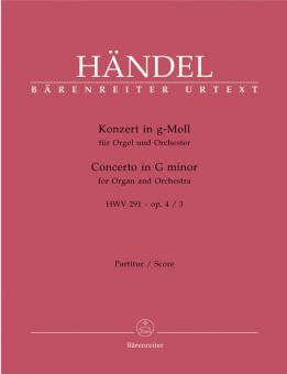 Konzert g-Moll op. 4/3 HWV 291 