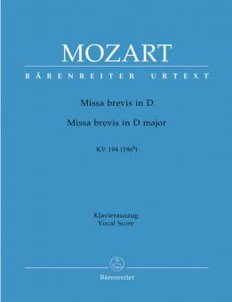 Missa brevis en re mayor KV 194 (186h) Standard