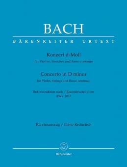 Konzert d-Moll für Violine, Streicher und Basso continuo Standard