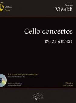 Cello Concertos Vol. 1: RV 401 & RV 424 