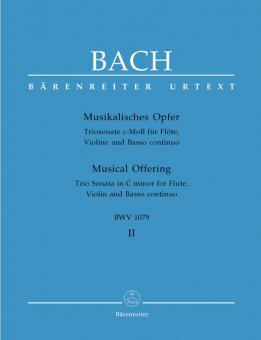 Ofrenda musical BWV 1079 Volumen 2 Standard