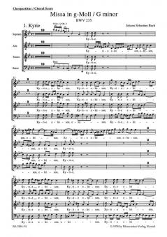Missa g-Moll Standard