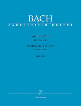 Partita en la menor BWV 1013 para flauta sola Standard