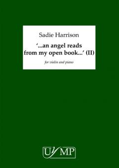 ..an angel reads my open book..' (version II) 