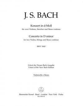 Konzert d-Moll BWV 1043 