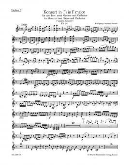 Konzert Nr. 7 F-Dur KV 242 
