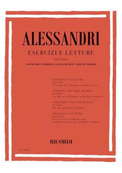 Esercizi E Letture per Viola Ad Uso Dei Candidati 
