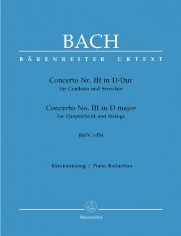 Concierto nº 3 en re mayor BWV 1054 Standard