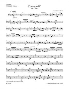 Concerto Nr. 4 A-Dur BWV 1055 
