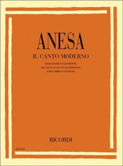 IL Canto Moderno Esercizi per L Acquisizione 