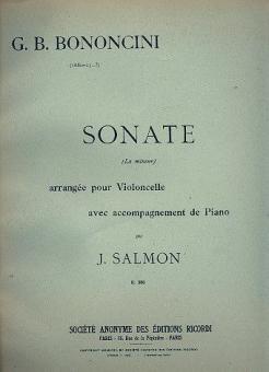 Sonate En La Mineur 