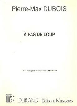 A Pas De Loup Sax Mib / Piano 
