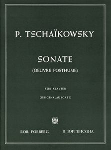 Sonate cis-moll posthum, op.80 