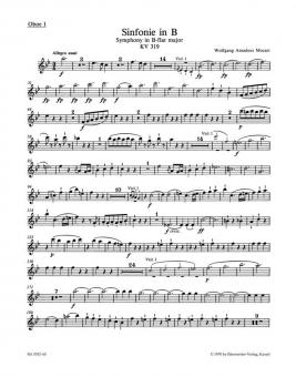 Sinfonie Nr. 33 B-Dur KV 319 