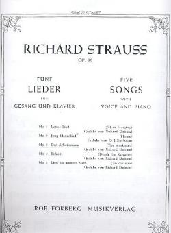 Der Arbeitsmann, op.39/3 