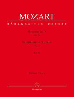 Sinfonie Nr. 7 D-Dur KV 45 Standard