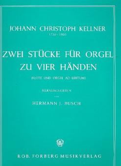 Zwei Stücke (Fuge, Quartetto) 