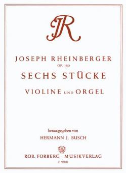 Sechs Stücke op. 150 