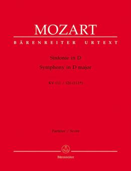 Sinfonie D-Dur KV 111, 120 (111a) 