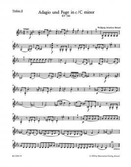 Adagio und Fuge c-Moll KV 546 Standard