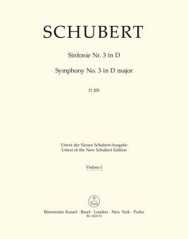 Sinfonie Nr. 3 D-Dur D 200 