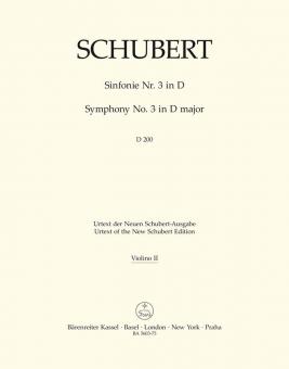 Sinfonie Nr. 3 D-Dur D 200 