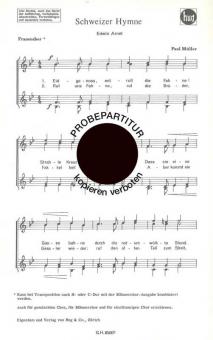 Schweizer Hymne 