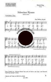 Schweizer Hymne 