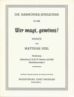 Wer wagt gewinnt 