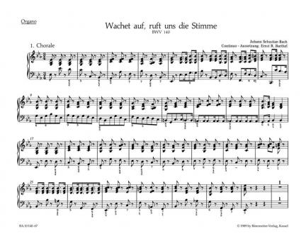 Wachet auf, ruft uns die Stimme 