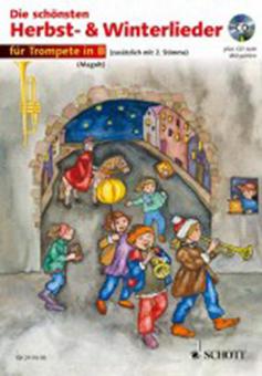 Die schönsten Herbst- und Winterlieder (mit CD) 