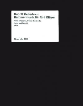 Kammermusik für fünf Bläser (1974) 