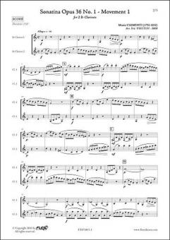 Sonatine Op. 36 No. 1 