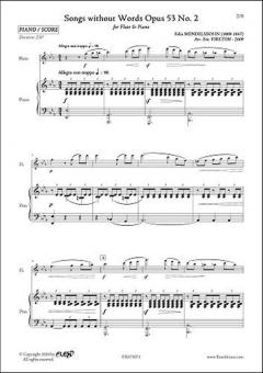 Songs Without Words Op. 53 No. 2 