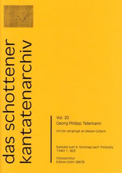 Ich bin vergnügt an diesen Gütern TVWV 1:823 