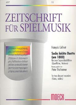 6 leichte Duette (um 1800) 