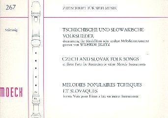 Tschechische und slowakische Volkslieder 