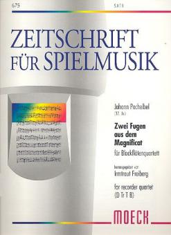Zwei Fugen aus dem Magnificat 