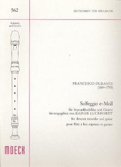 Solfeggio e-Moll 