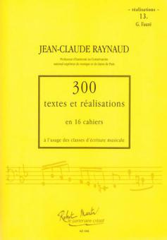 300 Textes et Realisations Cahier 13 