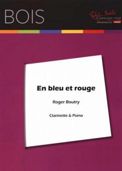 En bleu et rouge 