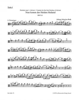 Nun komm, der Heiden Heiland BWV 61 