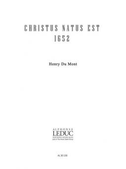Christus Natus Est 