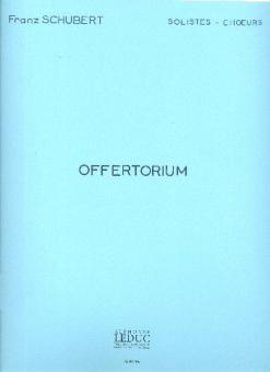 Offertorium pour Tenor Solo et Choeurs 