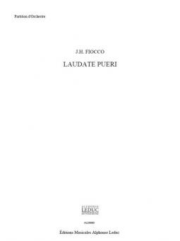 Laudate Pueri, motet 