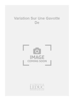 Variation sur une Gavotte de Rameau 