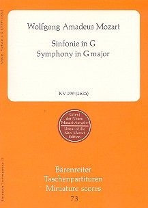 Sinfonie Nr. 27 G-Dur KV 199 (161b) 
