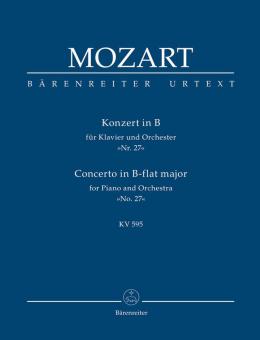 Konzert für Klavier und Orchester Nr. 27 B-Dur KV 595 