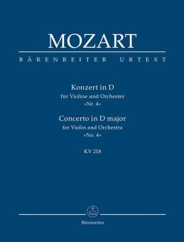 Konzert Nr. 4 in D-Dur KV218 